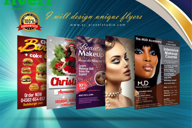 I will do professional flyers of any type of business beauty saloon,spa,car wash