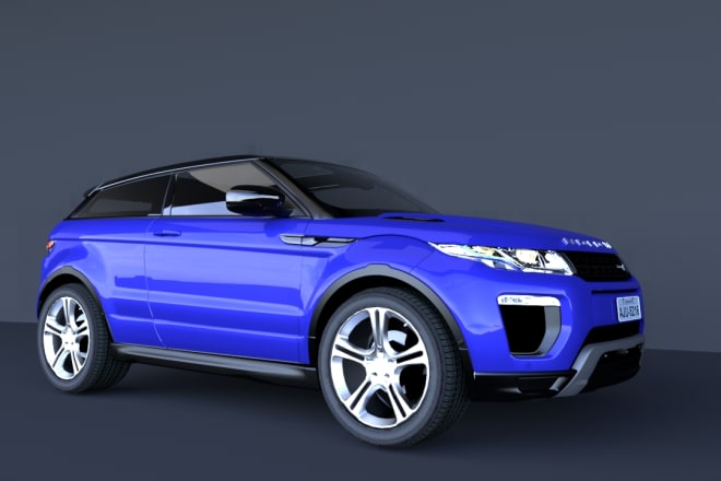 I will do realistic automotive 3d and visualization of 3d car model