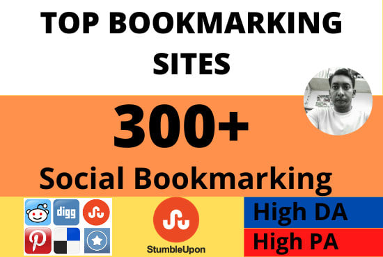 I will do social bookmarking in top rank websites