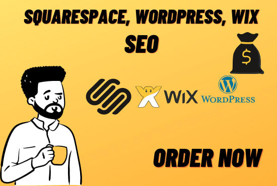 I will do squarespace, wordpress, or wix website SEO for google ranking