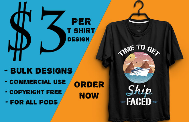 I will do t shirt designs for your business