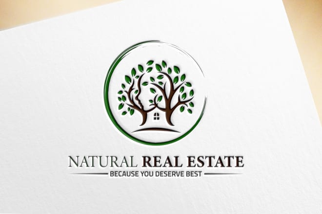 I will do the ultimate logo design for a website, medical, real estate