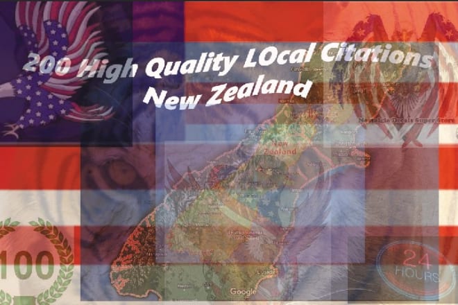 I will do top 200 new zealand local citations and directory submission