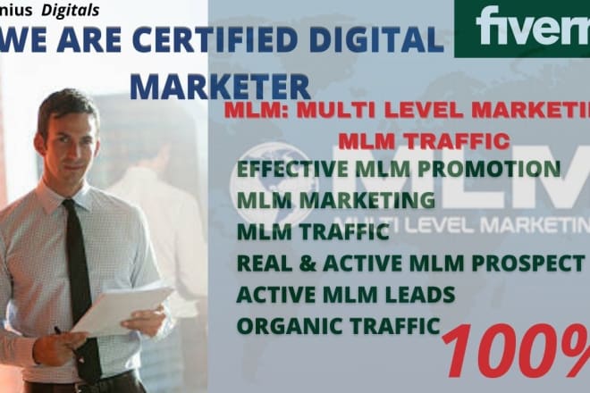I will do viral MLM promotion, MLM traffic, generate MLM leads, network marketing