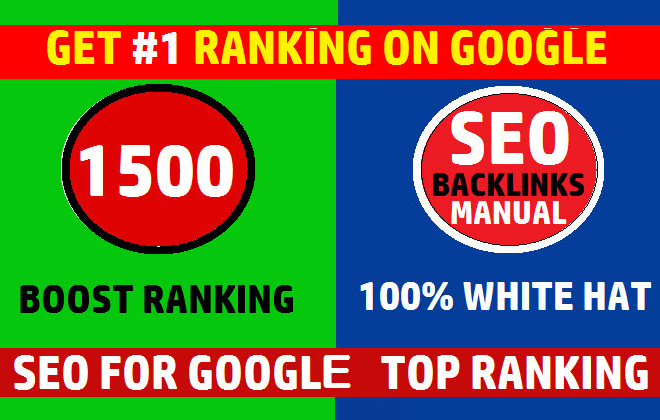 I will do white hat 1500 SEO backlinks, link building service for google top ranking