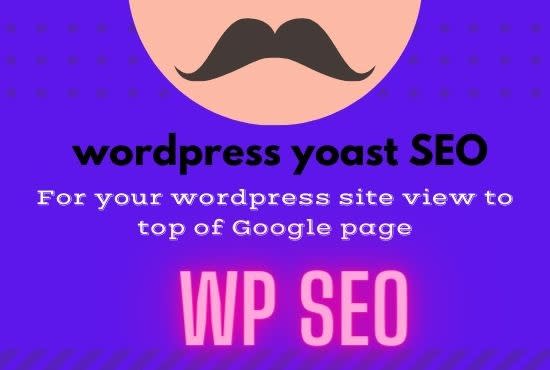 I will do wordpress yoast on page SEO