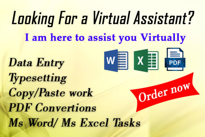 I will do your data entry, typesetting and copyandpaste work