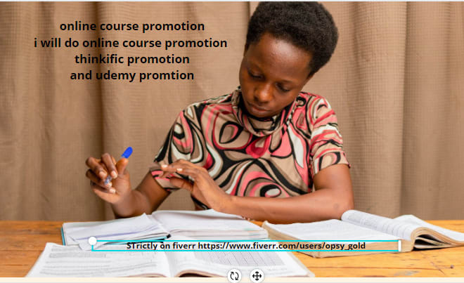 I will do your udemy course promotion,online course promotion,online course traffic