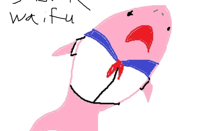 I will draw a bad commission of any character in ms paint