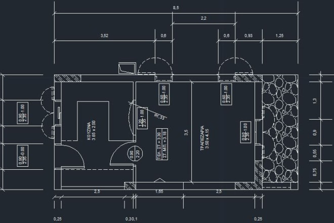 I will draw anything in autocad 2d, architectural, structural plans