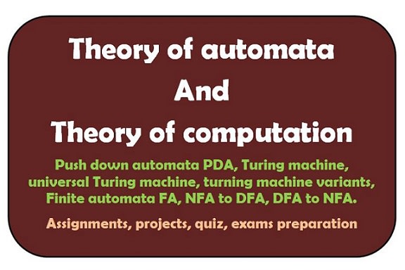 I will draw push down automata pda, turing machine cfg assignment