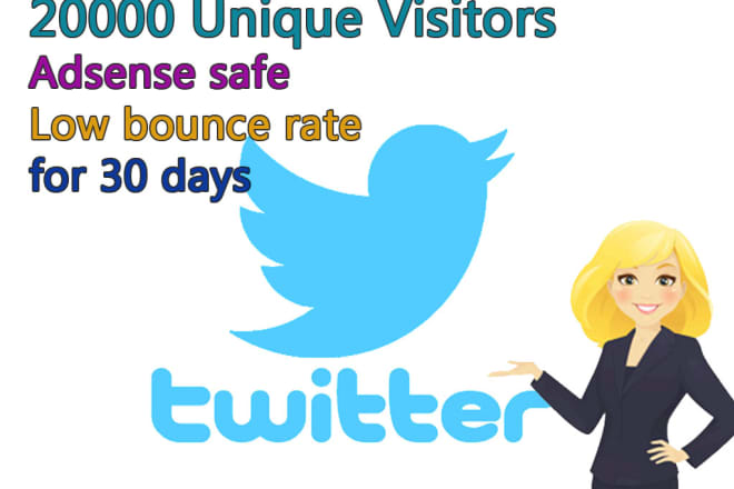 I will drive unlimited twitter traffic for a month
