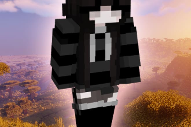 I will edit or create some aminecraft skin for you