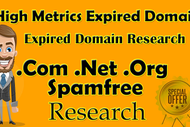 I will find high metrics expired domain high da