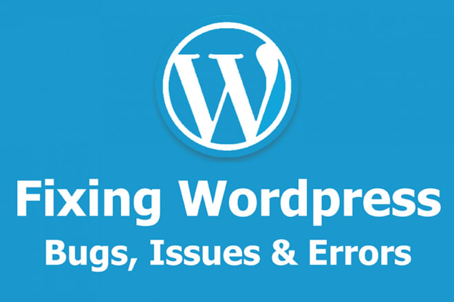 I will fix wordpress issue and errors