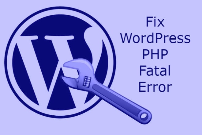 I will fix wordpress PHP fatal error