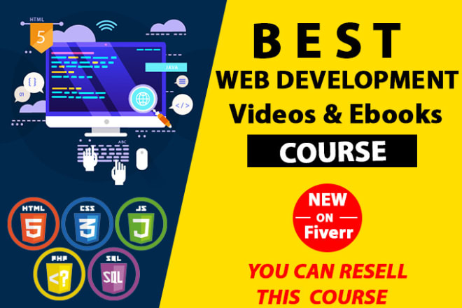 I will give ultimate web developer course that you can sell
