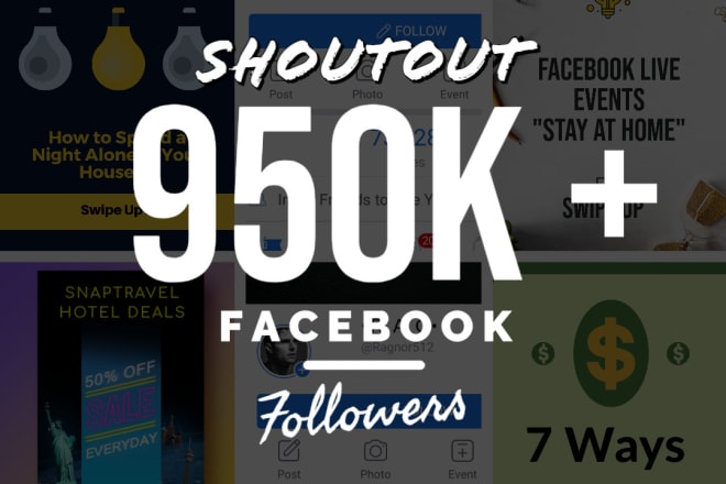 I will give you a shoutout on my 900k follower facebook page