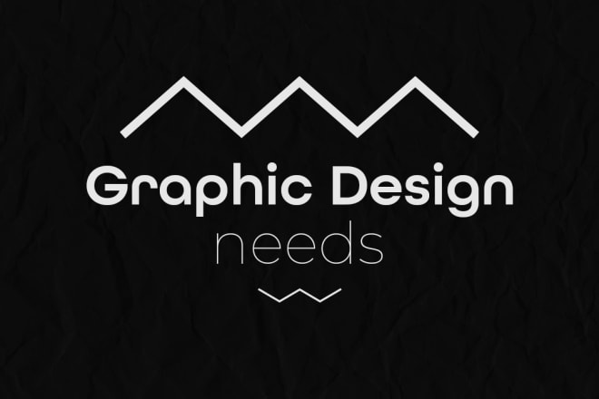 I will help get your graphic design project done