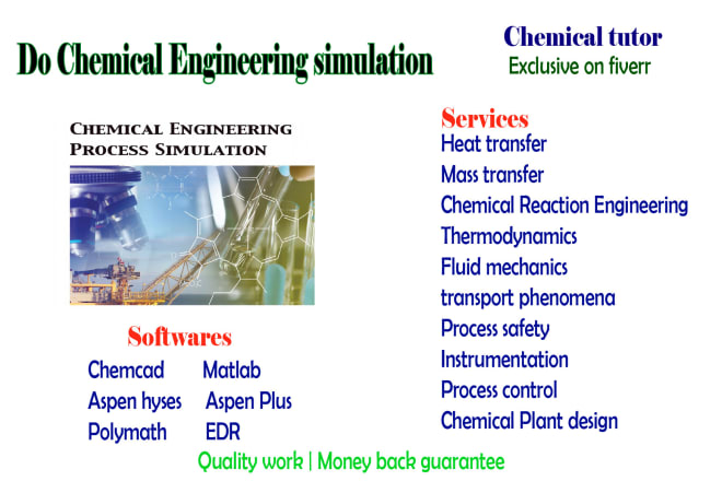 I will help with chemical engineering simulation