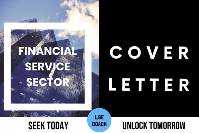 I will help you perfect your cover letter, investment banking, trading, graduate, pe