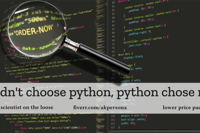 I will help you write python scripts