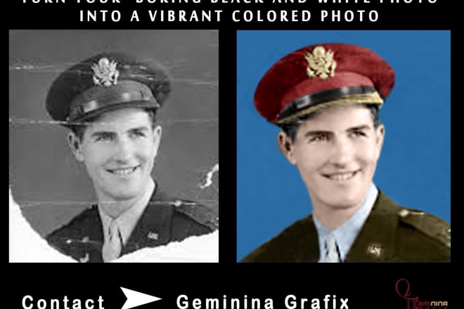 I will image restore,repair,color,fix damage old photo restoration