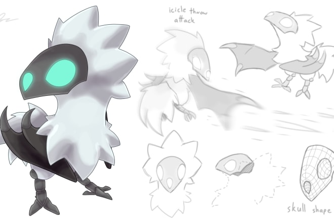 I will make a character sheet for a monster creature or fakemon