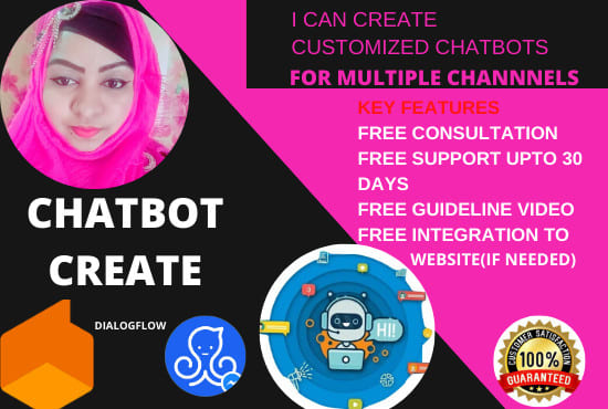 I will make a professional chatbot for facebook and website