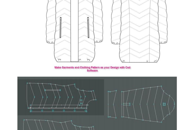 I will make and grade any type of garments pattern as you need