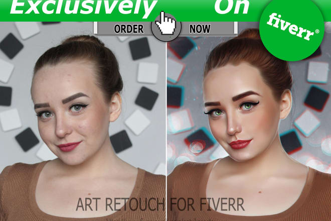 I will make art retouch your photo