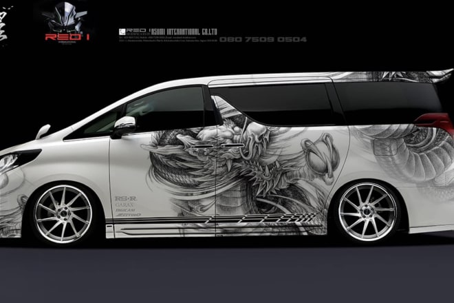 I will make awesome car, van, jeep, truck and bike wrapping design and graphic