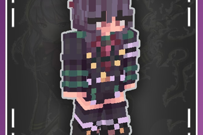 I will make best minecraft skin for you
