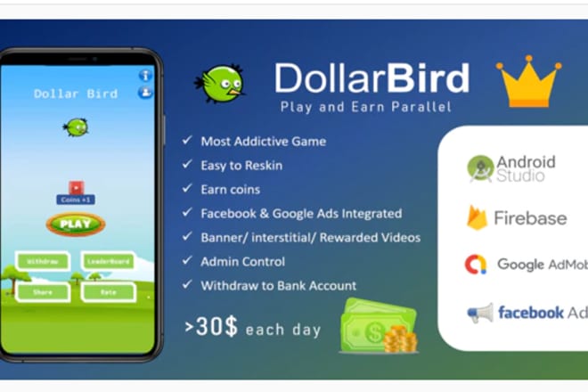 I will make dollar bird game play and earn