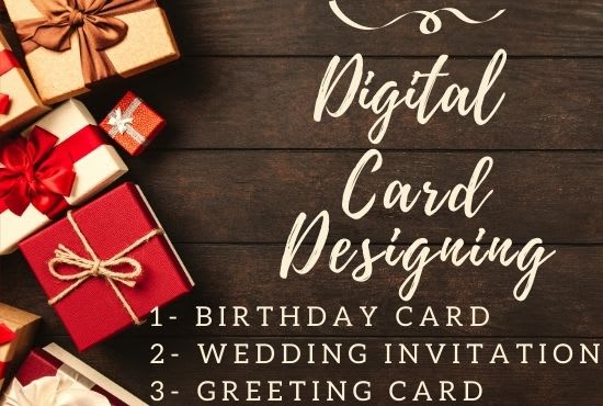 I will make printable digital cards for every occasion
