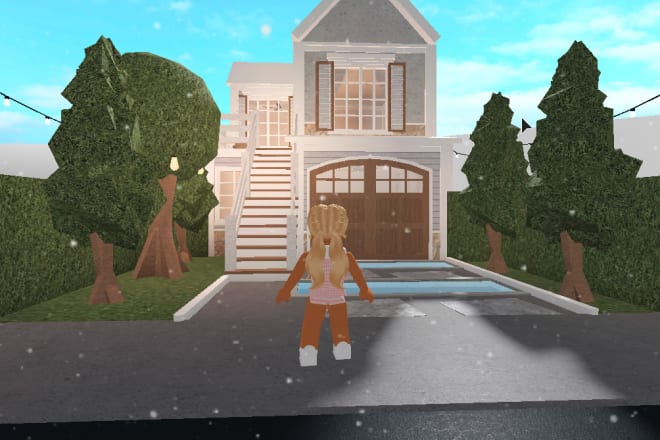 I will make small budget houses in bloxburg
