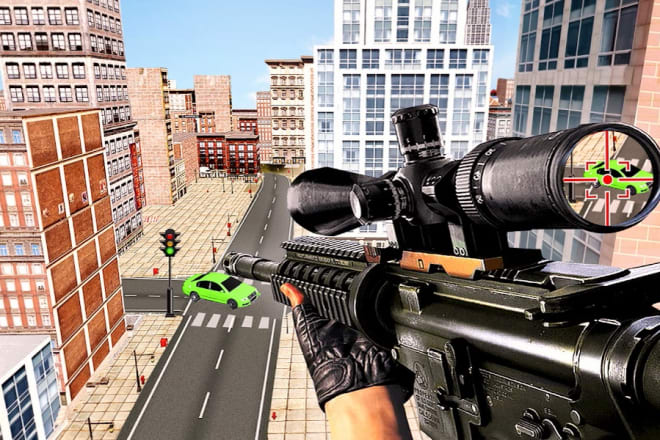I will make sniper games fps shooting games in unity3d