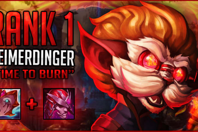 I will make you league of legends thumbnails, cheap
