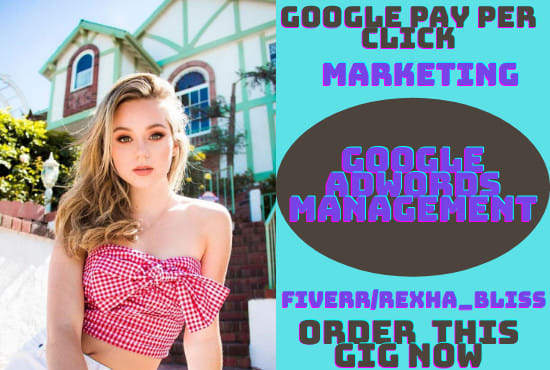 I will manage your google pay per click marketing