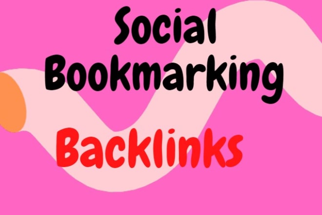 I will manually build 90 social bookmarking submission service