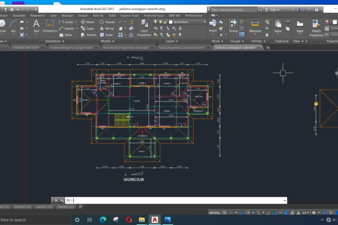 I will plan architectural and floor plans in autocad drawing