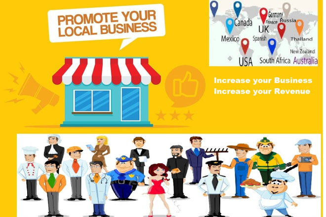 I will promote business locally, promote near me, local marketing increase business