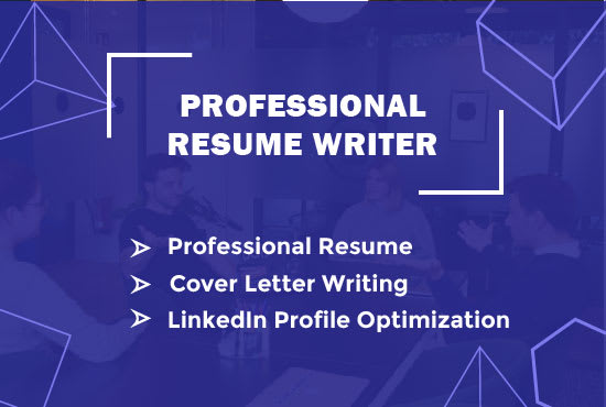 I will provide a professional resume writing service