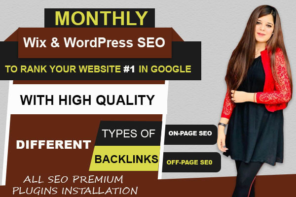 I will provide complete monthly SEO service for google top ranking