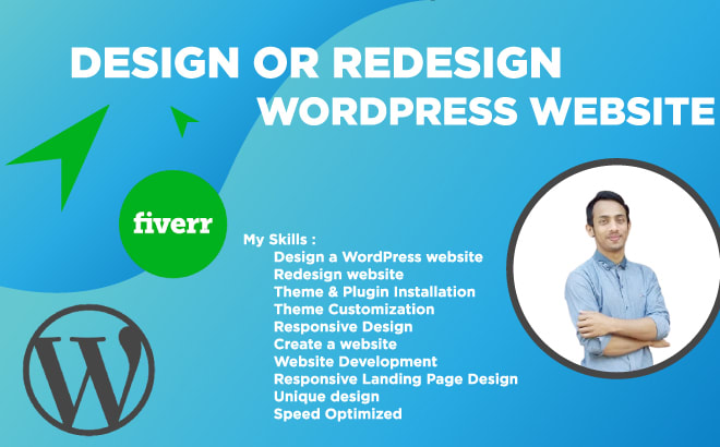 I will provide design or redesign wordpress website