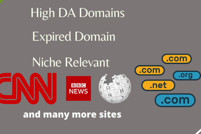 I will provide expire domain names