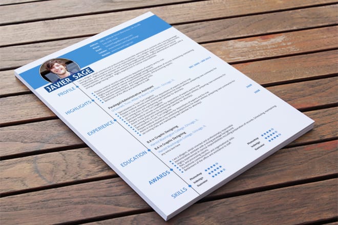 I will provide you a professional resume writing service