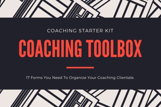I will provide you with all of your forms for coaching clients