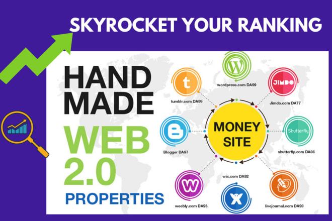 I will rank your blog with manual web 2 0 backlinks