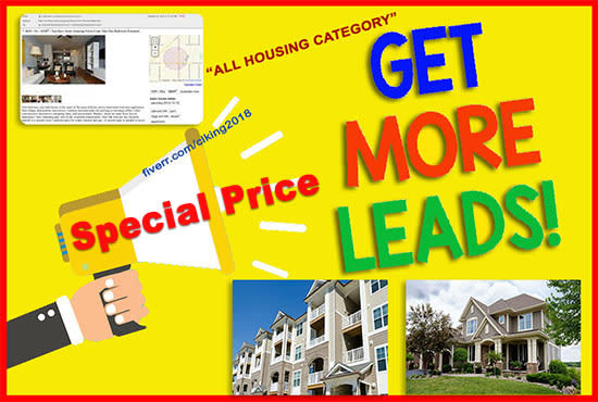 I will real estate ad posting or advertising on top usa sites